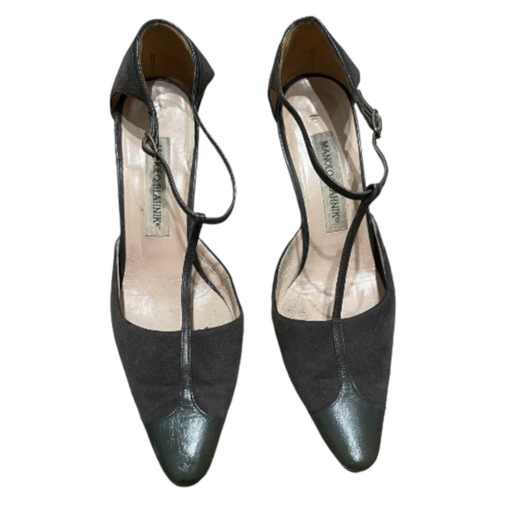 Dark Grey Manolo Blahnik Heels